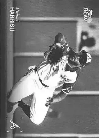 2025 Topps Black & White #085 Michael Harris II