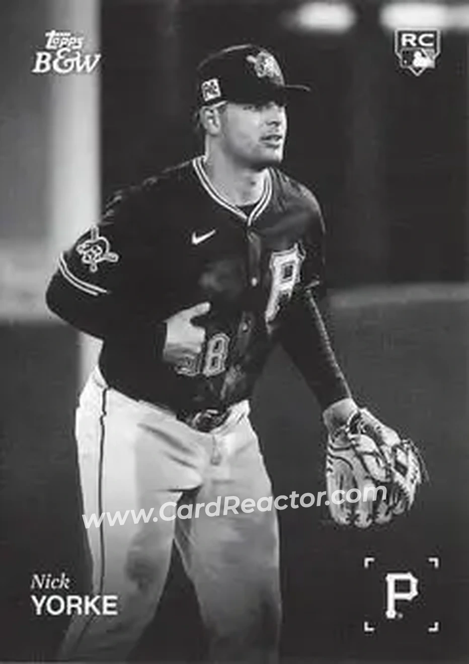 2025 Topps Black & White #090 Nick Yorke