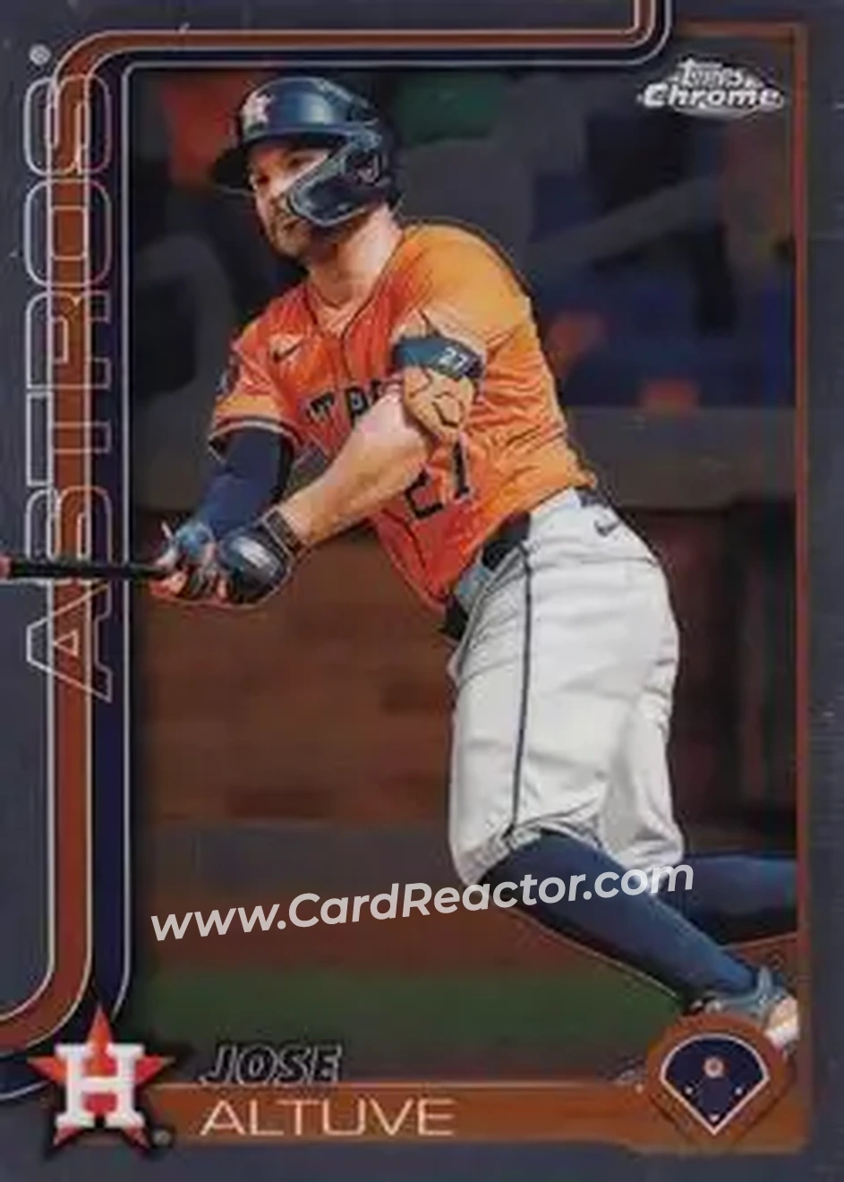 2025 Topps Chrome #77 Jose Altuve