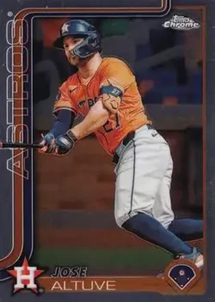 2025 Topps Chrome #77 Jose Altuve