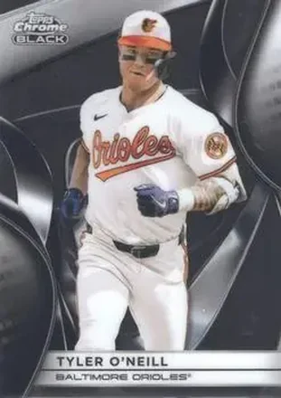 2025 Topps Chrome Black #86 Tyler O'Neill