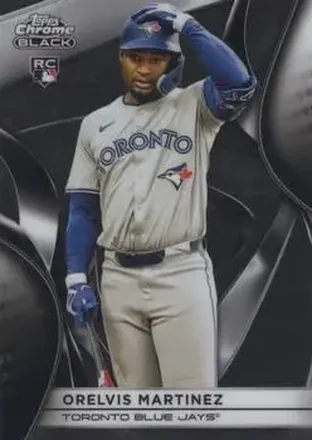 2025 Topps Chrome Black #88 Orelvis Martinez