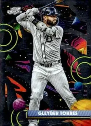 2025 Topps Chrome Cosmic #74 Gleyber Torres