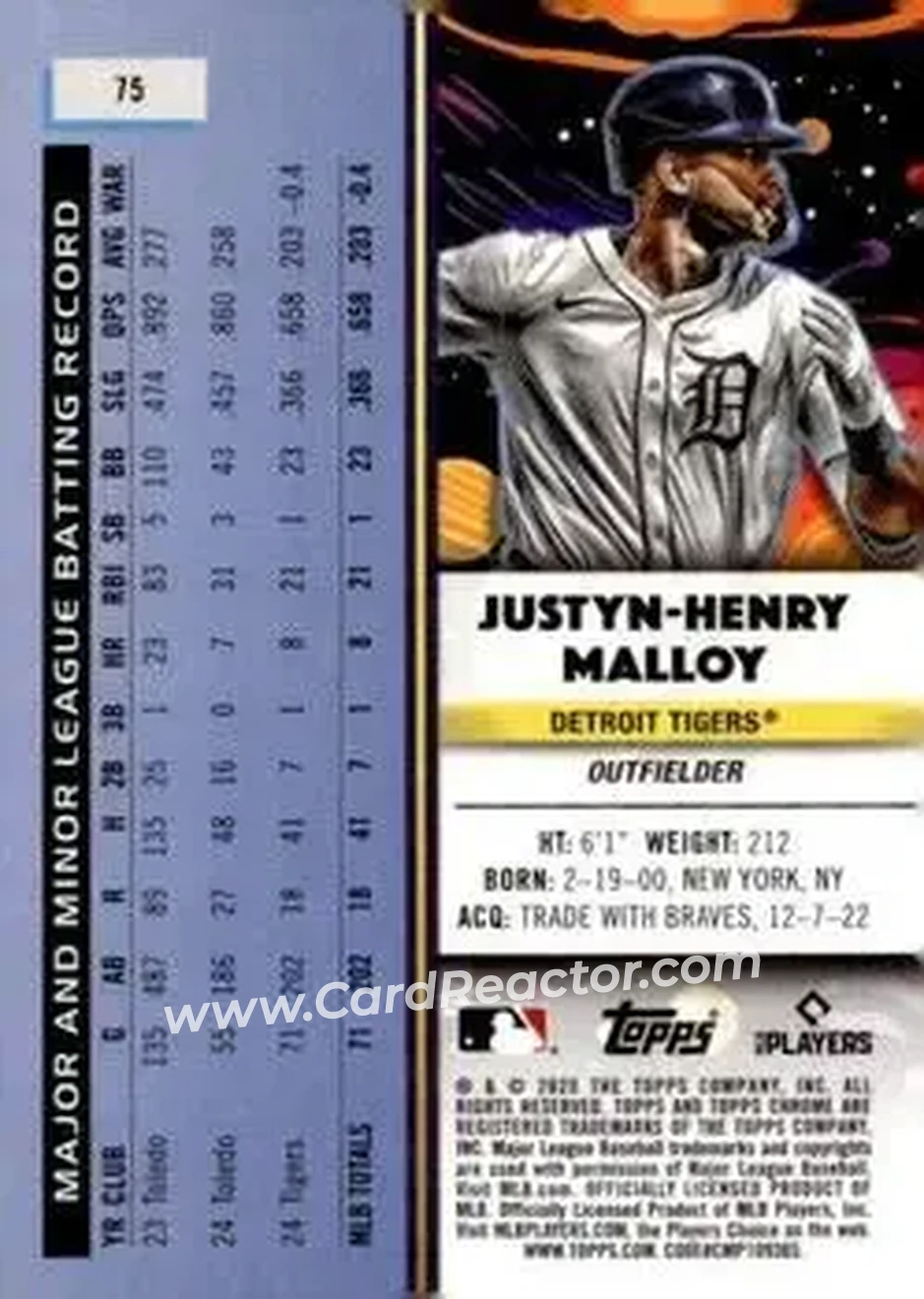 Back of Justyn-Henry Malloy