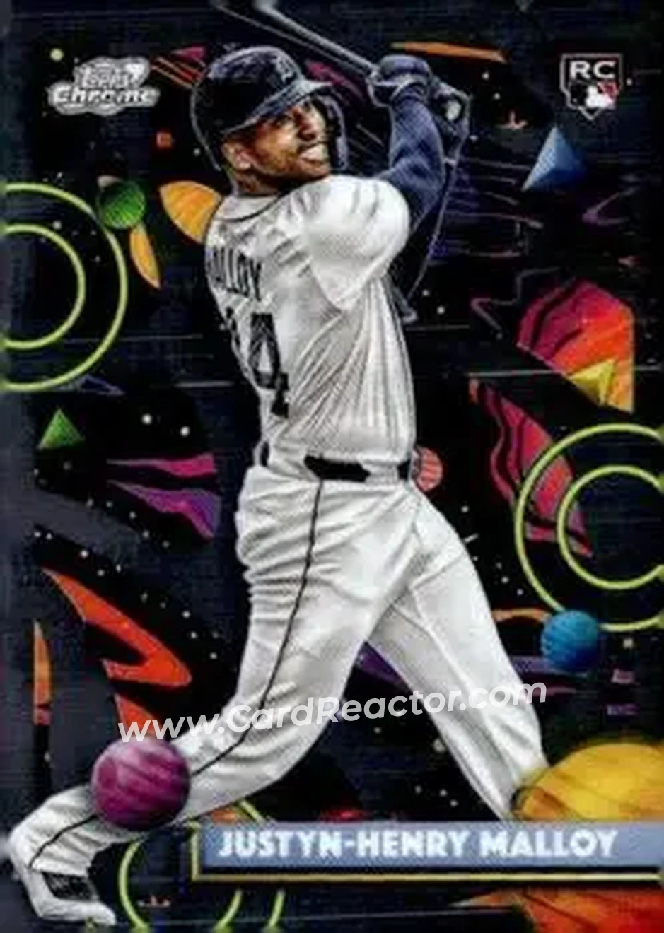 2025 Topps Chrome Cosmic #75 Justyn-Henry Malloy