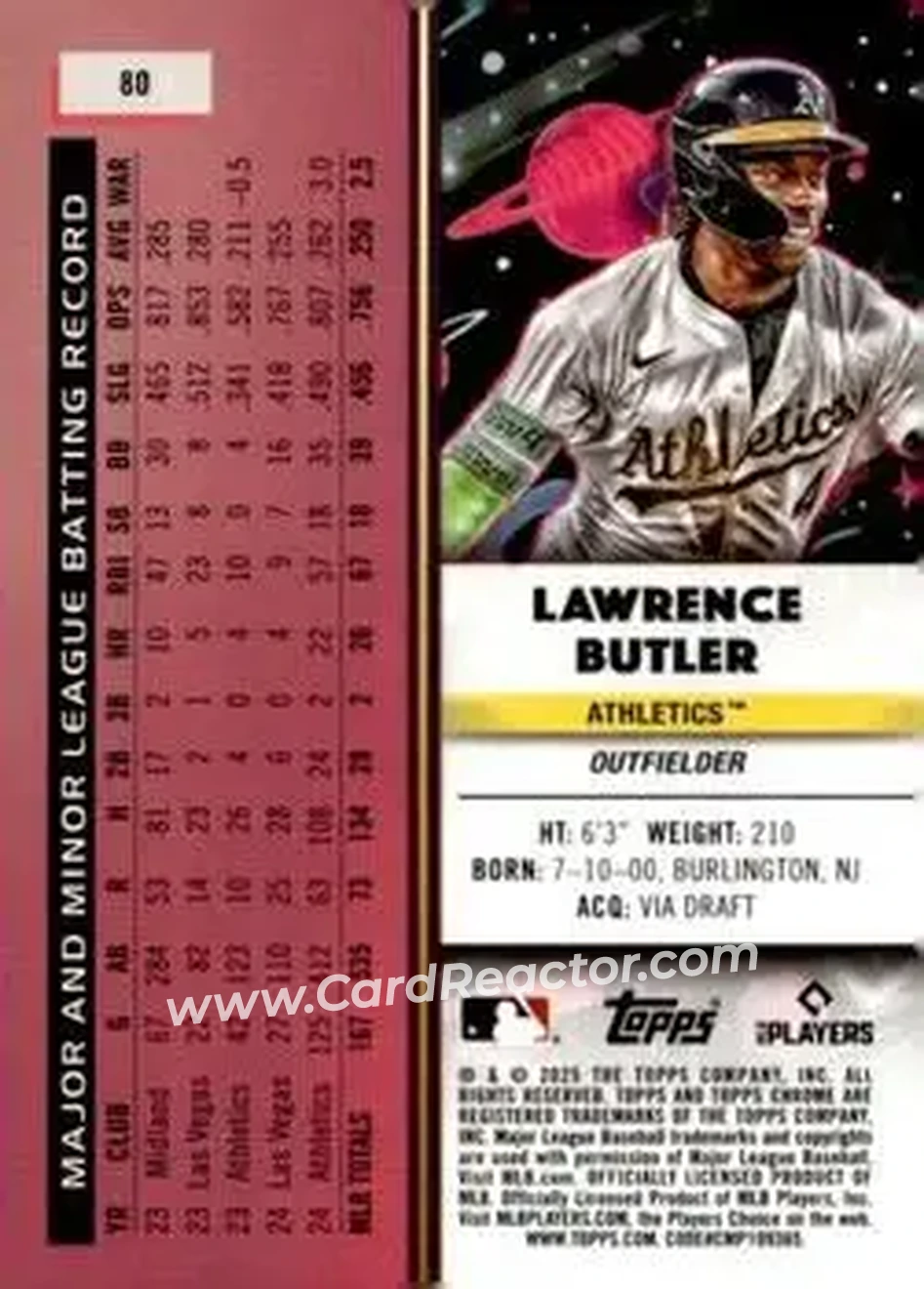 Back of Lawrence Butler