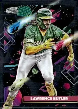 2025 Topps Chrome Cosmic #80 Lawrence Butler