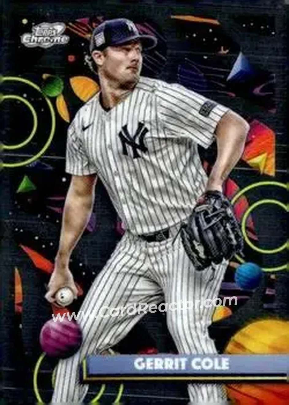 2025 Topps Chrome Cosmic #82 Gerrit Cole