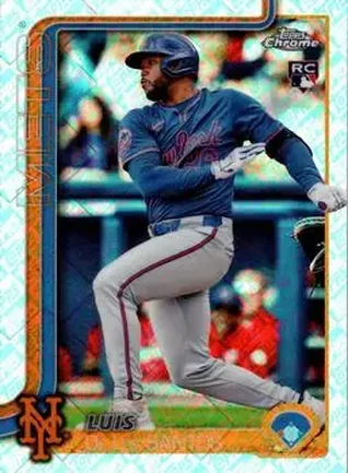 2025 Topps Chrome Logofractor Edition #74 Luis De Los Santos