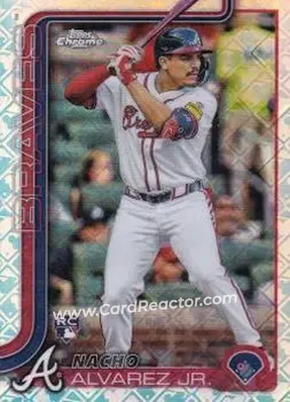 2025 Topps Chrome Logofractor Edition #75 Nacho Alvarez Jr.