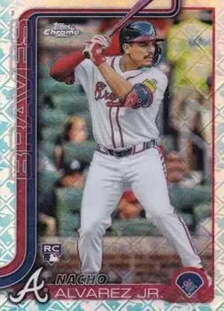 2025 Topps Chrome Logofractor Edition #75 Nacho Alvarez Jr.
