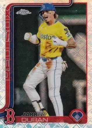 2025 Topps Chrome Logofractor Edition #79 Jarren Duran
