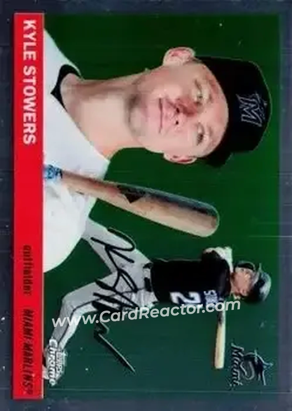 Front of Kyle Stowers