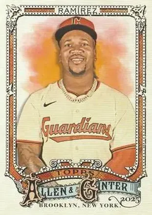 2025 Topps Allen & Ginter #117 José Ramírez