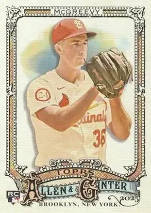 2025 Topps Allen & Ginter #118 Michael McGreevy