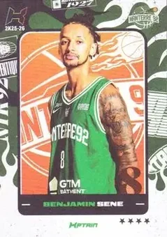 2025-26 Kptain Nanterre 92 #4 Benjamin Sene