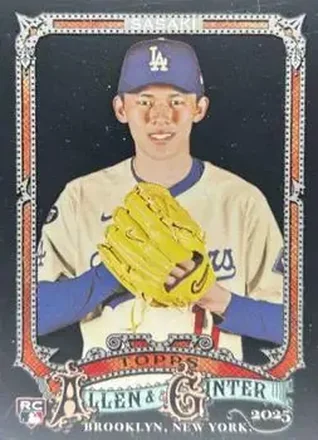 2025 Topps Allen & Ginter X #92 Roki Sasaki