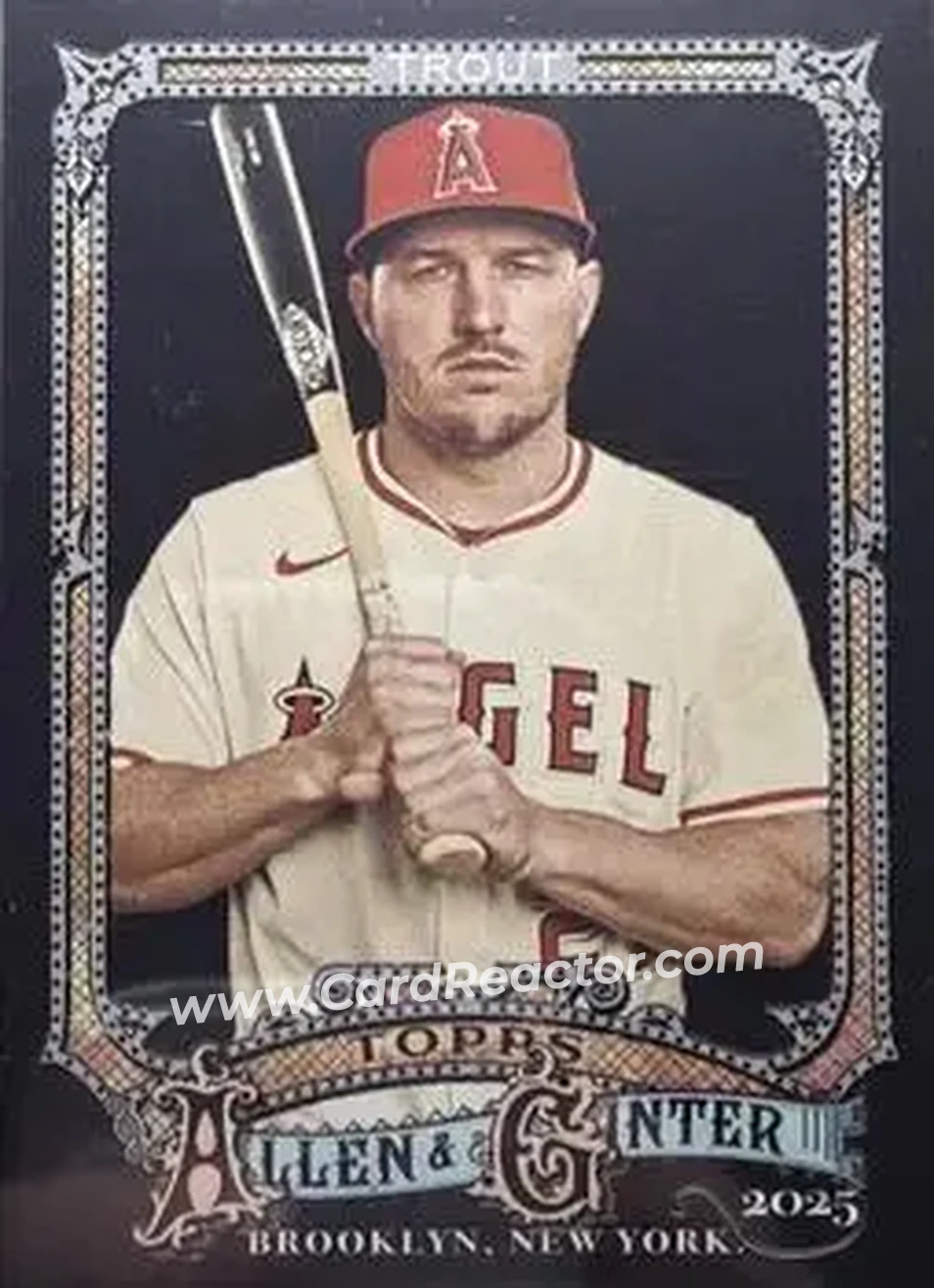 Front of Mike Trout