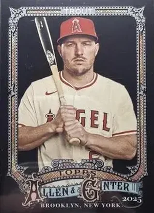 2025 Topps Allen & Ginter X #100 Mike Trout