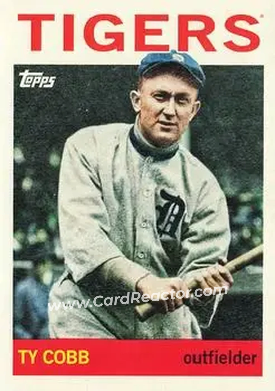 Front of Ty Cobb