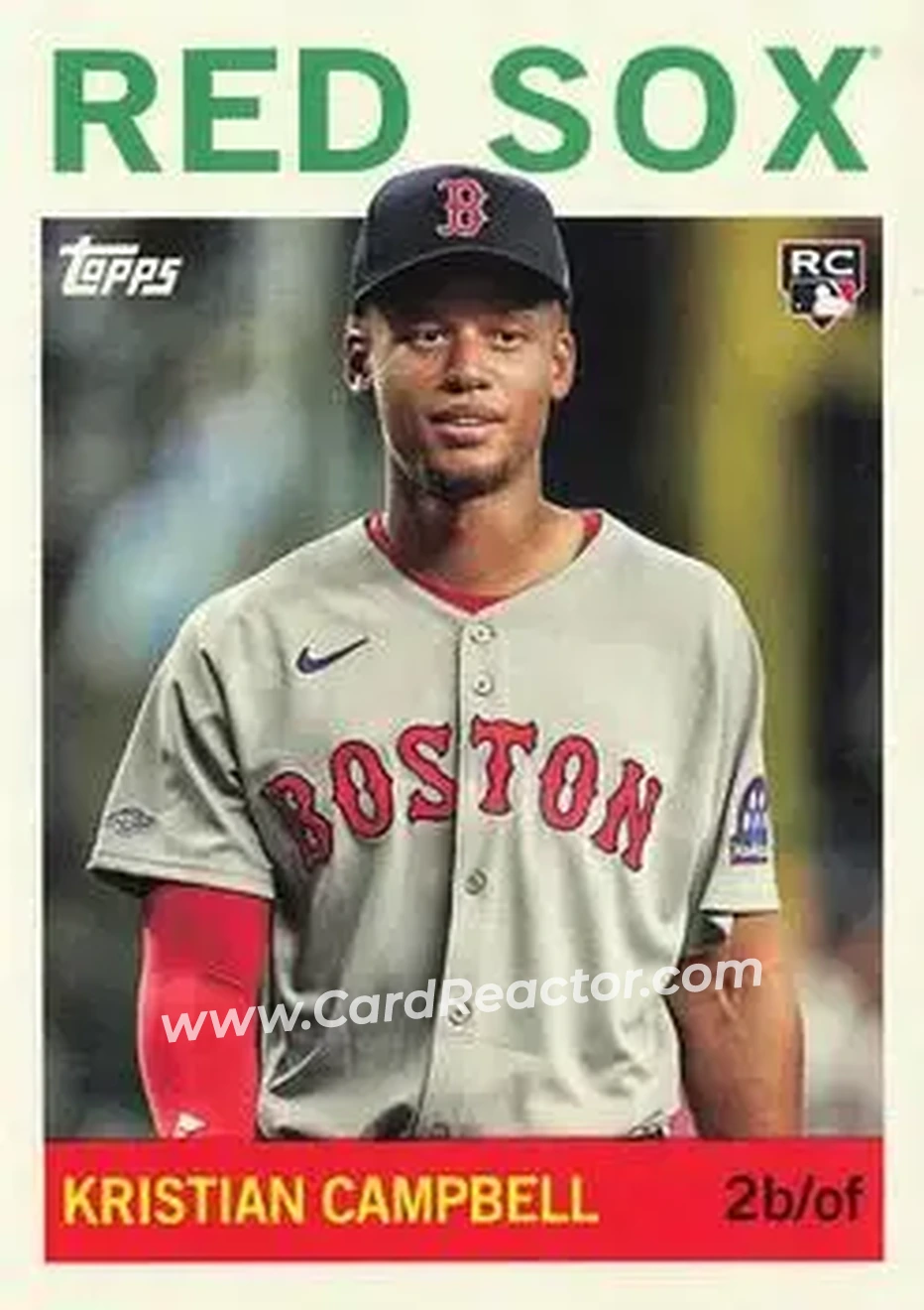Front of Kristian Campbell