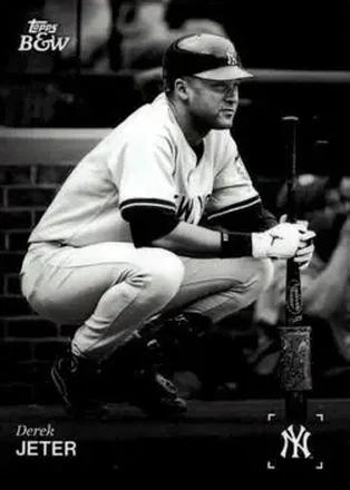 2025 Topps Black & White #094 Derek Jeter