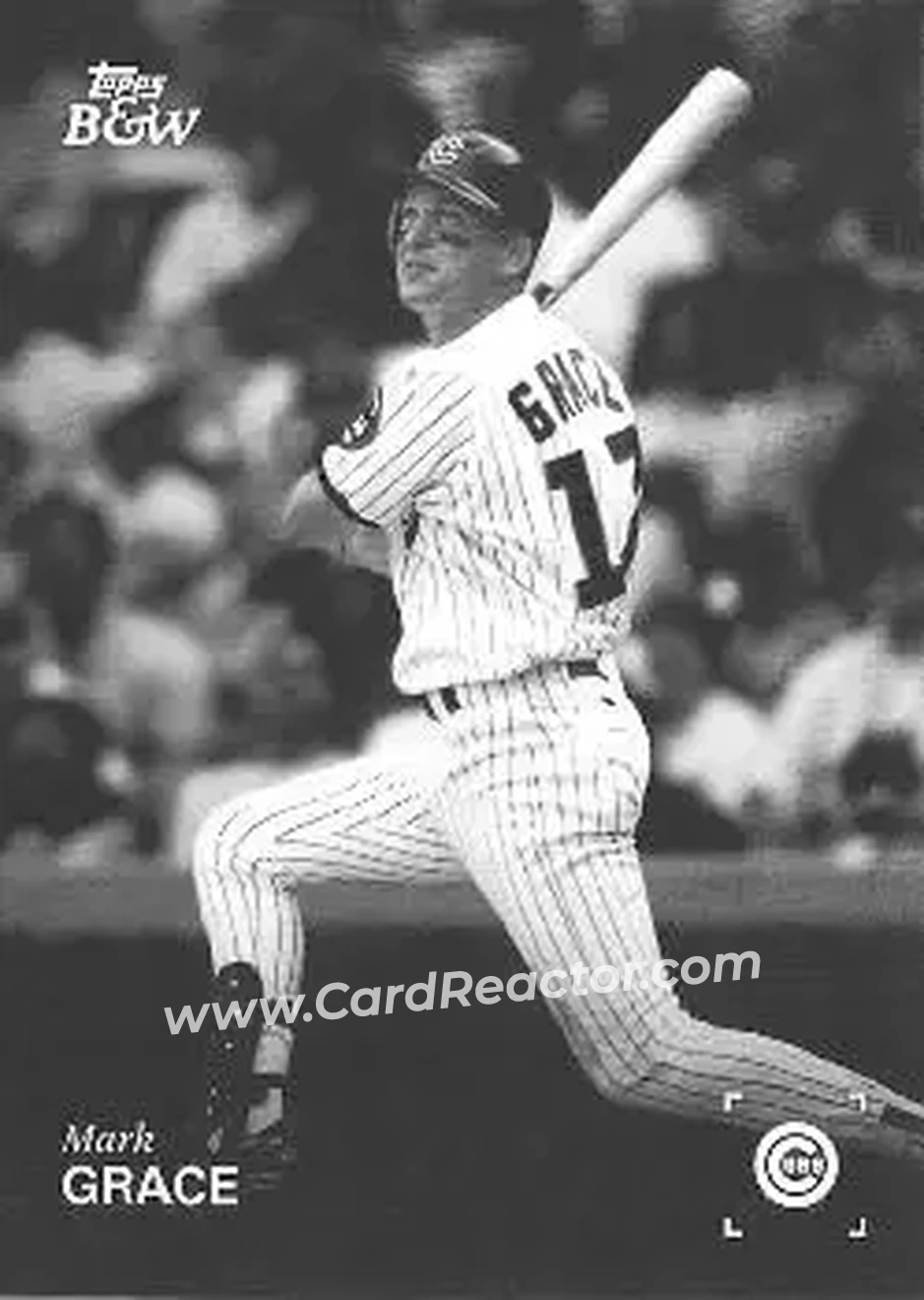 Front of Mark Grace