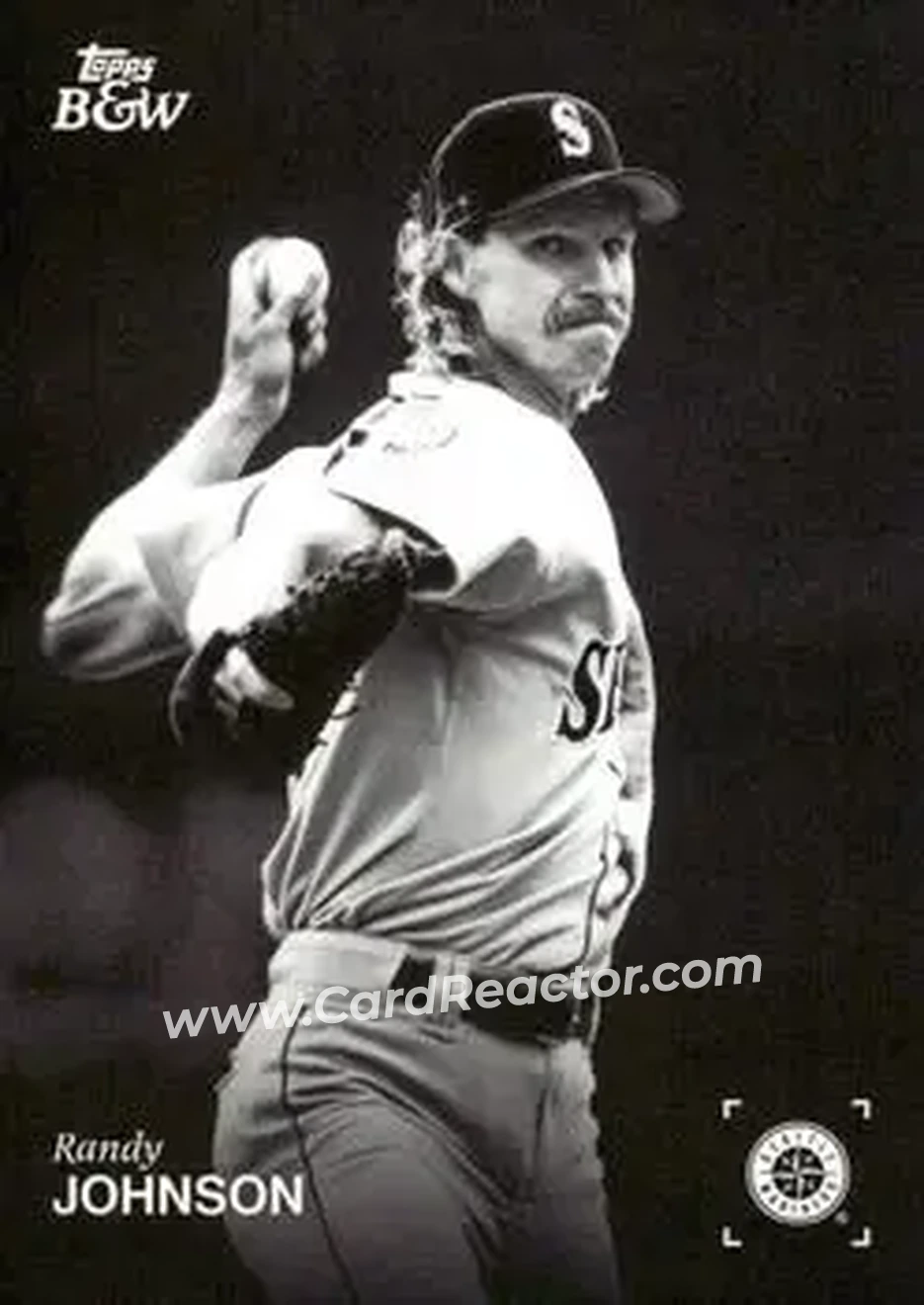 Front of Randy Johnson