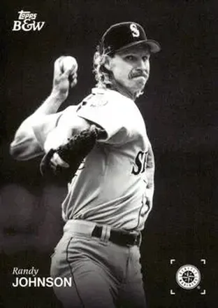 2025 Topps Black & White #097 Randy Johnson