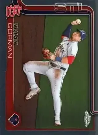 2025 Topps Chrome #80 Nolan Gorman