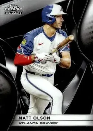 2025 Topps Chrome Black #91 Matt Olson