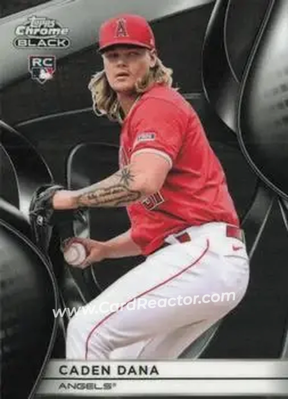2025 Topps Chrome Black #93 Caden Dana
