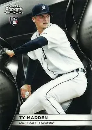 2025 Topps Chrome Black #94 Ty Madden