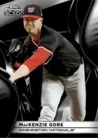 2025 Topps Chrome Black #95 Mackenzie Gore