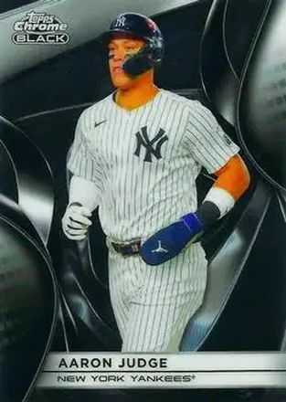 2025 Topps Chrome Black #99 Aaron Judge
