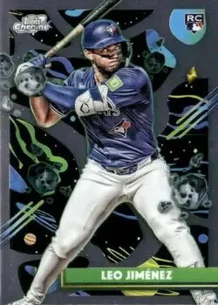 2025 Topps Chrome Cosmic #84 Leo Jiménez