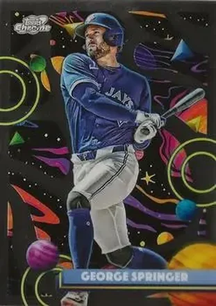 2025 Topps Chrome Cosmic #85 George Springer