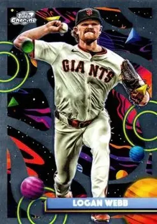 2025 Topps Chrome Cosmic #88 Logan Webb
