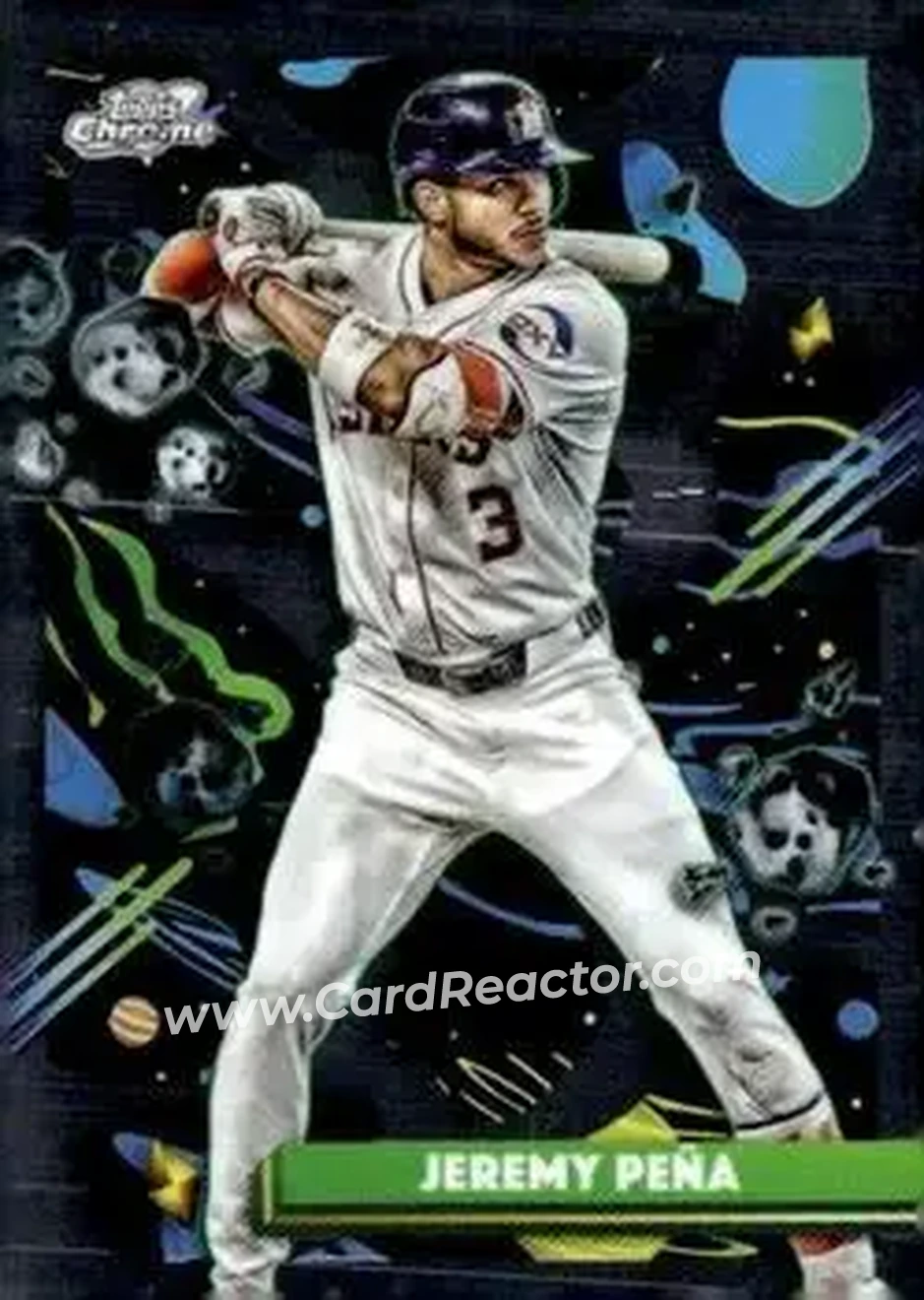 2025 Topps Chrome Cosmic #89 Jeremy Peña
