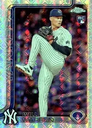2025 Topps Chrome Logofractor Edition #81 Will Warren