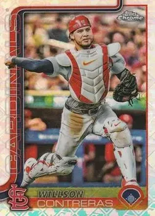 2025 Topps Chrome Logofractor Edition #82 Willson Contreras