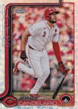 2025 Topps Chrome Logofractor Edition #85 Jeimer Candelario