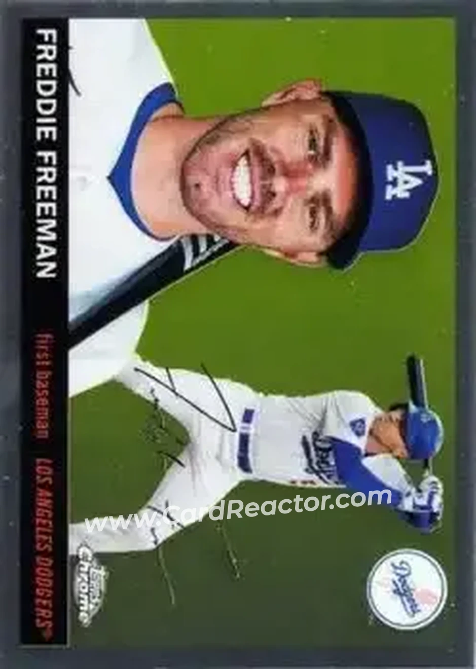 Front of Freddie Freeman