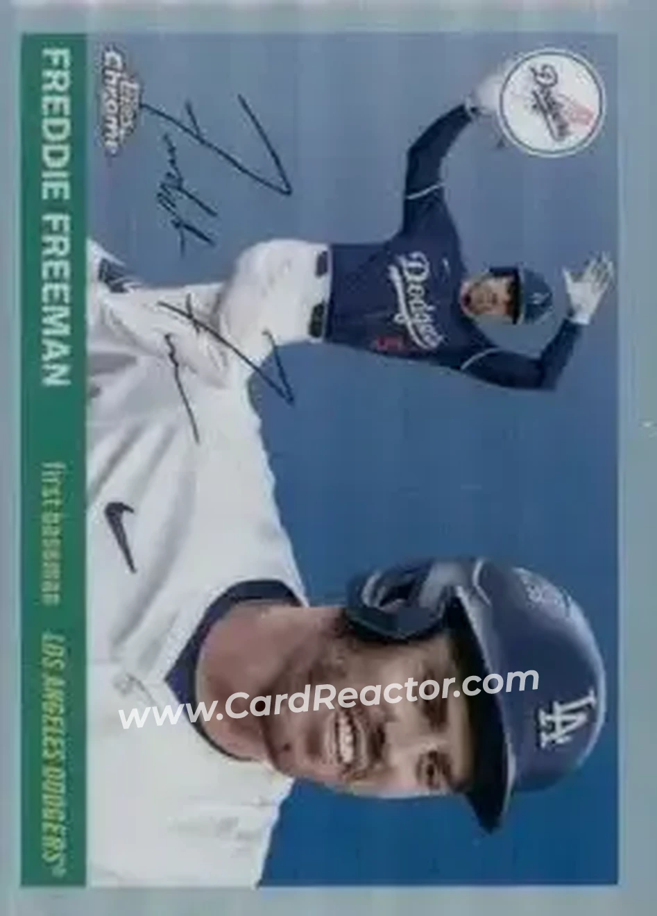 Front of Freddie Freeman