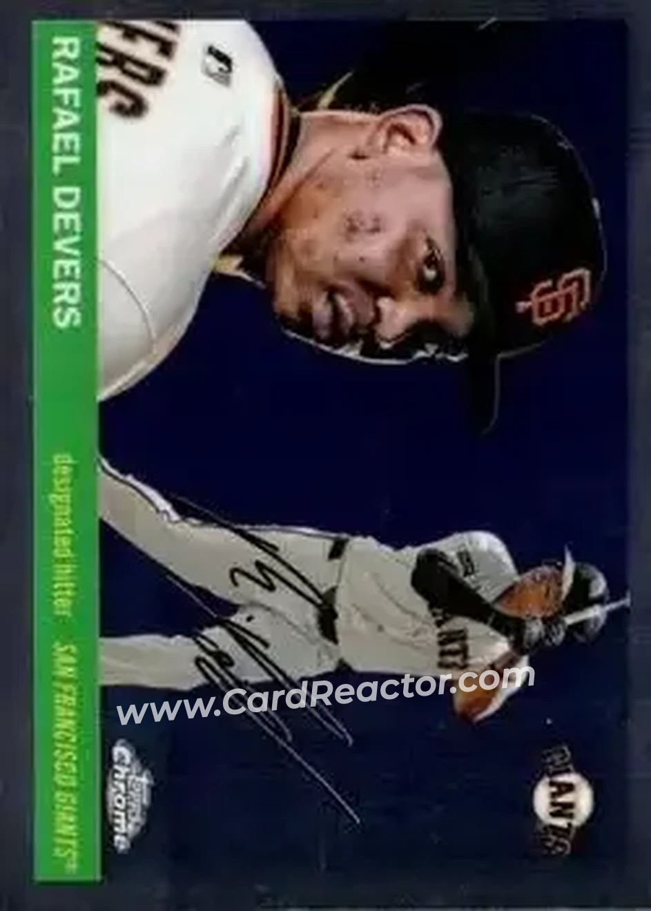 Front of Rafael Devers
