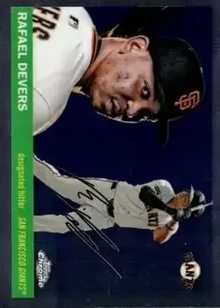 2025 Topps Chrome Platinum #83 Rafael Devers