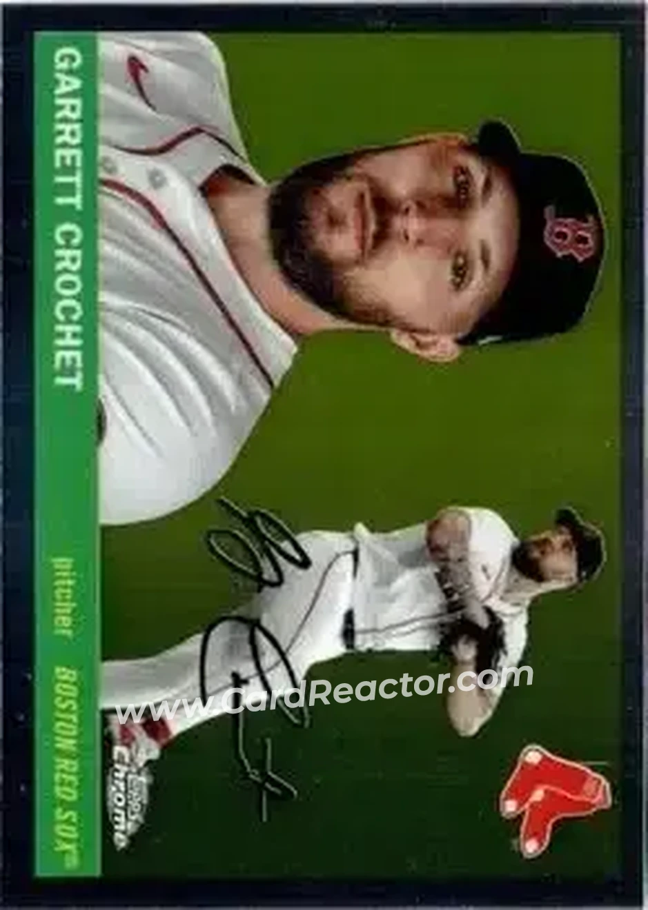 Front of Garrett Crochet