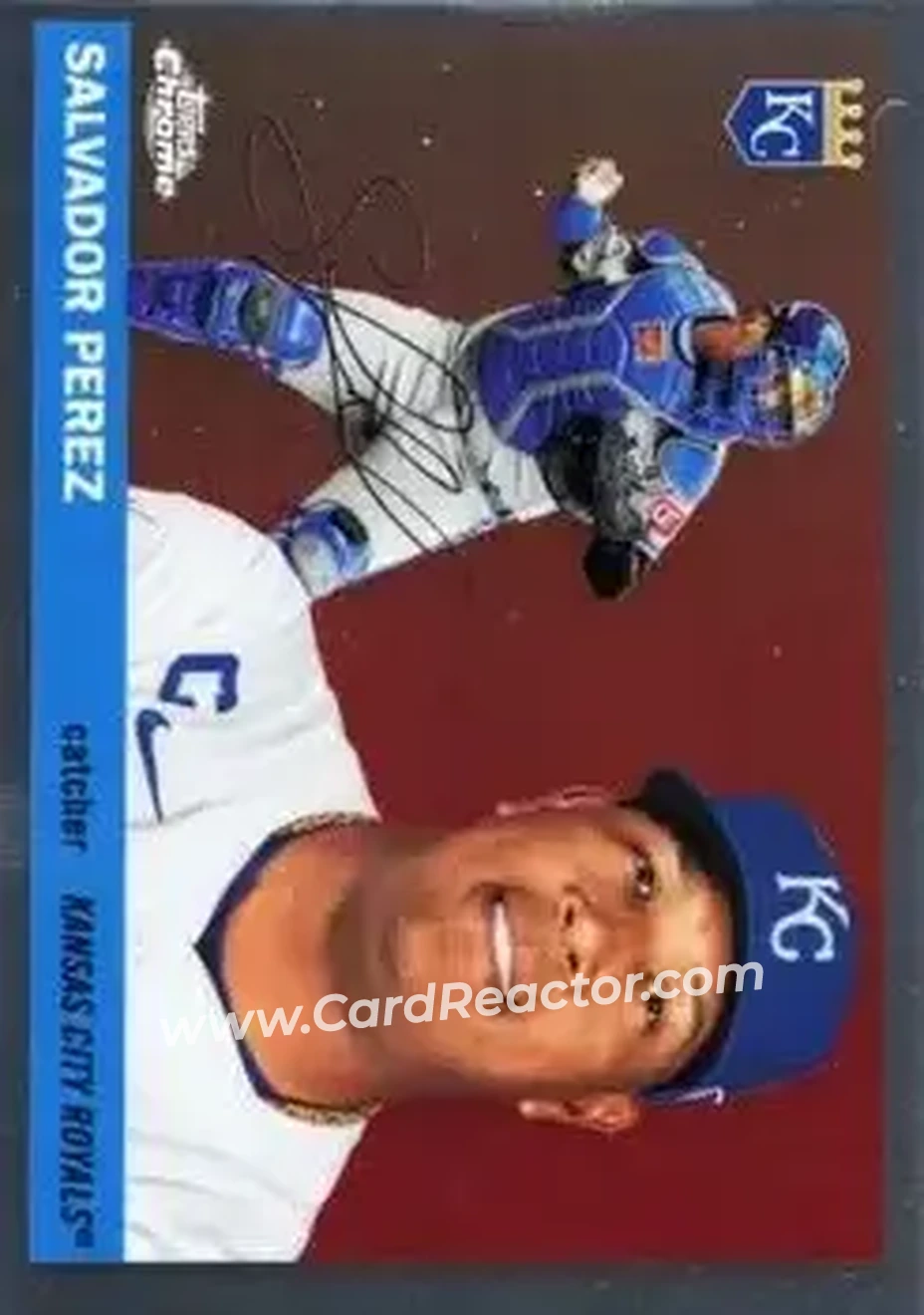 Front of Salvador Perez