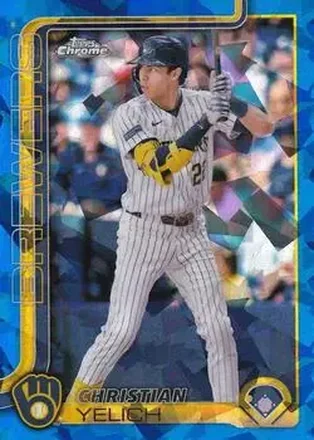 2025 Topps Chrome Sapphire Edition #89 Christian Yelich