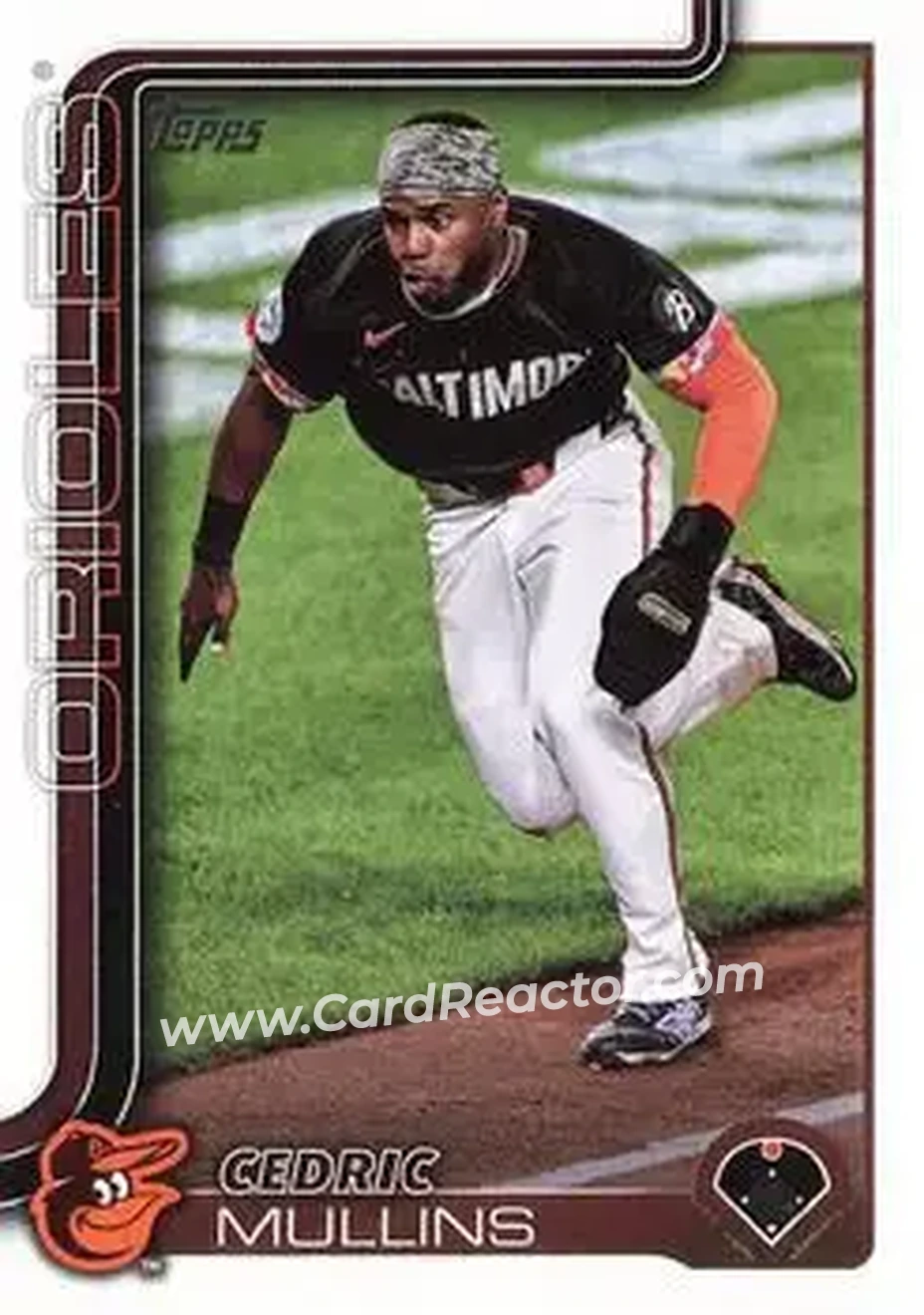 Front of Cedric Mullins
